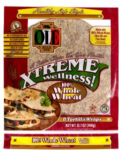 1 wrap (34 g) Whole Wheat Tortilla Wrap