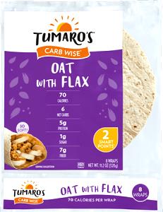 1 wrap (40 g) Oat with Flax