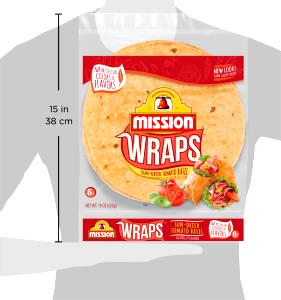 1 wrap (52 g) Sun Dried Tomato Wraps