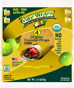 1 wrap (8 oz) Coconut Curry Wrap