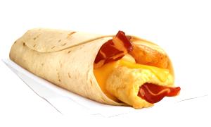 1 wrap Cheesy Bacon Wrap