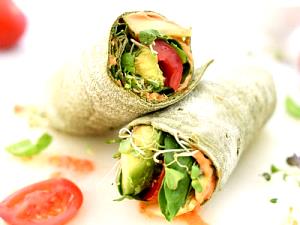 1 wrap Chopped Veggie Wrap