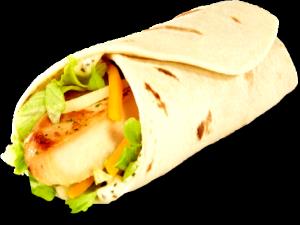 1 wrap Grilled Chicken Snack Wrap (No Sauce)