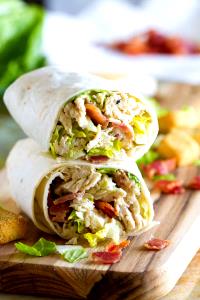 1 wrap Parmesan Chicken Caesar Wrap