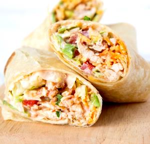 1 wrap Southwestern Chicken Wrap