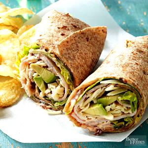 1 wrap Taos Chipotle Turkey Wrap