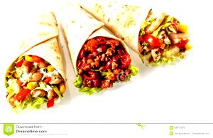 1 wrap Tex Mex Fajita Wrap