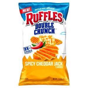 10 chips (28 g) Double Crunch Spicy Cheddar Jack