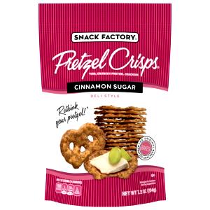 10 crackers (28 g) Pretzel Crisps - Cinnamon Toast