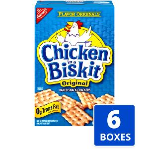 10 crackers (31 g) Chicken Flavored Baked Snack Crackers