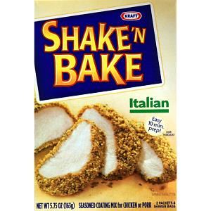 10 Grams Seasoned Coating Mix, Italian 2 Pack With Shaker Bag