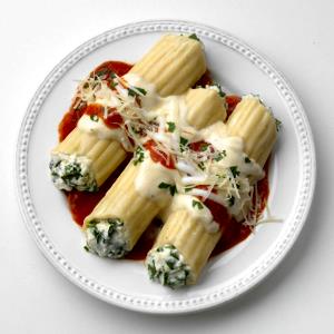 10 Oz Manicotti Florentine Entree, Light