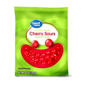 10 pieces (29 g) Cherry Sours