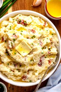 10 Pieces Garlic Red Skinned Mashed Potatoes