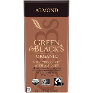 10 pieces Organic Dark Chocolate Almonds