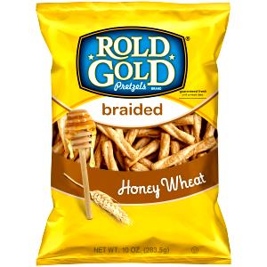 10 pretzels (30 g) Honey Wheat Braided Pretzel Twists