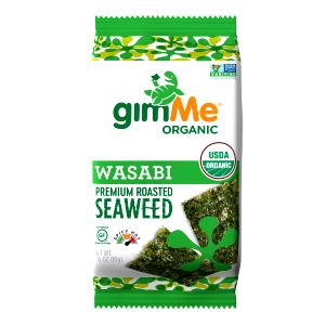 10 sheets (5 g) Roasted Seaweed Snacks - Wasabi