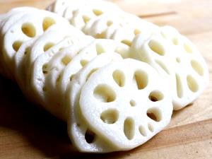 10 Slices Lotus Root, Boiled, No Salt