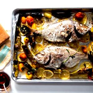 100 G Baked or Broiled Porgy