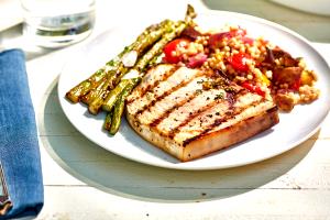 100 G Baked or Broiled Swordfish