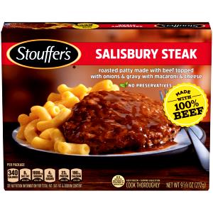 100 G Baked Salisbury Steak with Tomato Sauce and Vegetable (Diet Frozen Meal)