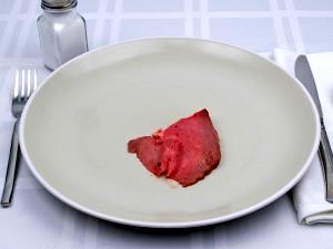 100 G Beef Chuck (Shoulder Clod, Top Blade Steak, Lean Only, Trimmed to 0" Fat, Select Grade)