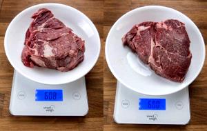 100 G Beef Chuck (Top Blade, Trimmed to 1/4" Fat, Choice Grade)