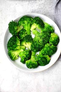 100 G Broccoli (with Salt, Drained, Cooked, Boiled)