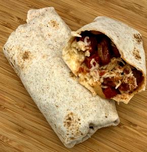 100 G Burrito with Beans, Cheese and Chili Peppers