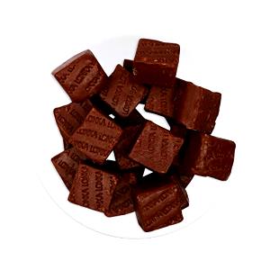 100 G Chocolate Coated Chocolate Fudge with Nuts