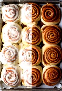 100 G Cinnamon Sweet Roll Dough (with Frosting)