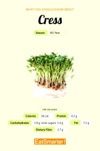 100 G Cooked Cress (Fat Added in Cooking)