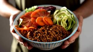 100 G Cooked Lentils (Fat Not Added in Cooking)