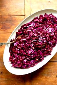 100 G Cooked Red Cabbage (Fat Added in Cooking)