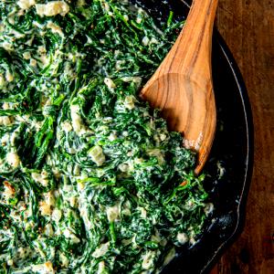 100 G Creamed Spinach (from Fresh)