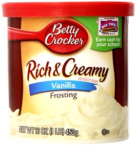 100 G Creamy Vanilla Frostings