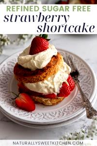 100 G Diet Shortcake with Whipped Topping and Fruit