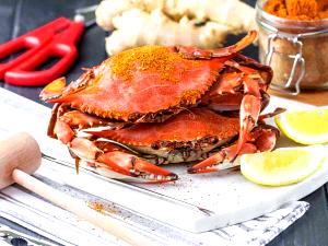 100 G Dungeness Crab (Cooked, Moist Heat)