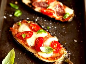 100 G Eggplant with Cheese and Tomato Sauce