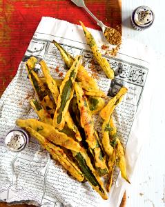 100 G Fried Batter-Dipped Okra