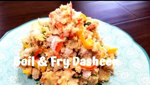 100 G Fried Dasheen