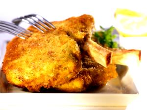 100 G Fried Veal Chop