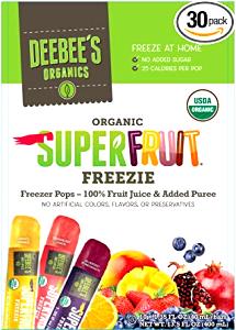 100 G Frozen Fruit Juice Bar with Cream