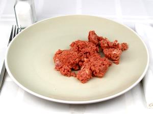 100 G Ground Beef (75% Lean / 25% Fat, Patty, Cooked, Broiled)