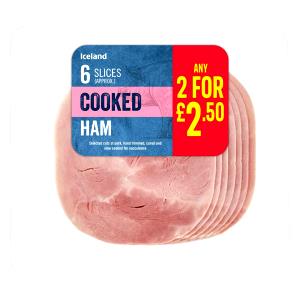 100 G Ham (Low Sodium, Cured, Cooked)