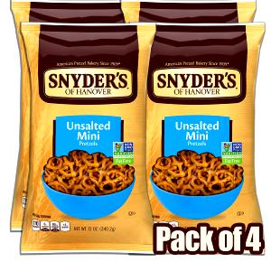 100 G Hard Unsalted Pretzels (with Enriched Flour)