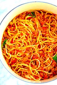 100 G Homemade-Style Spaghetti Sauce with Beef or Meat