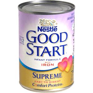 100 G Infant Formula (Good Start Supreme, with Iron, from Concentrate)