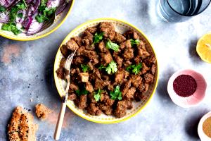 100 G Lamb Liver (Cooked, Pan-Fried)