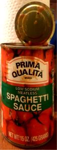 100 G Low Sodium Meatless Spaghetti Sauce